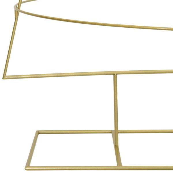 Grote foto vidaxl metalen kerstboom met standaard goud 210 cm poedergecoat staal diversen overige diversen