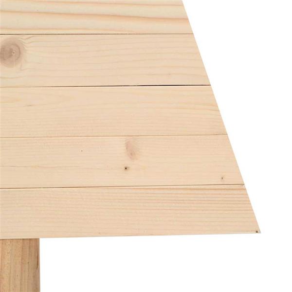 Grote foto vidaxl kerstbomen met standaard naturel 60 cm massief grenenhout diversen overige diversen