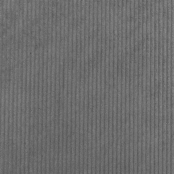 Grote foto vidaxl hoofdbord met hoofdeinde lichtgrijs 100 cm ribstof antiek en kunst stoelen en banken