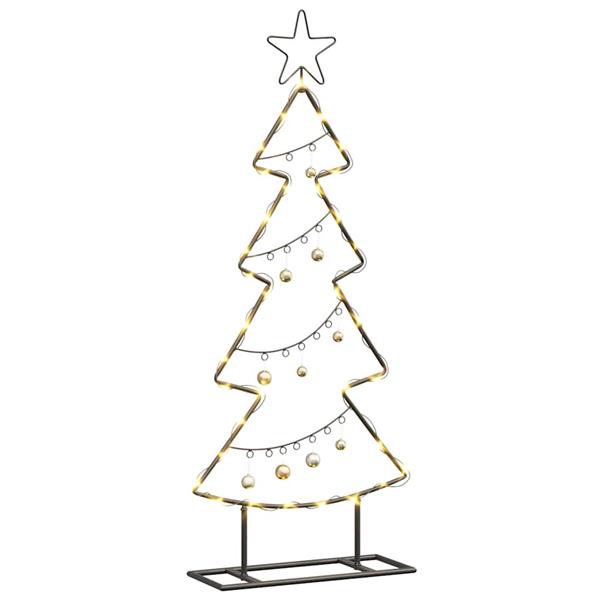 Grote foto vidaxl metalen kerstboom met standaard zwart 90 cm staal diversen overige diversen