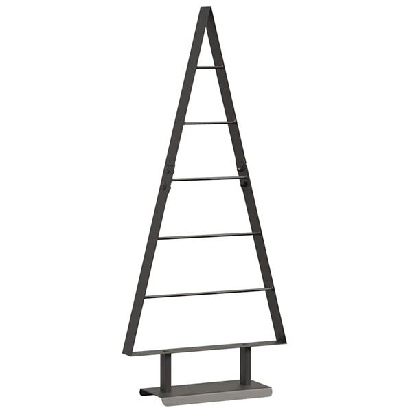 Grote foto vidaxl metalen kerstboom met standaard zwart 90 cm staal diversen overige diversen