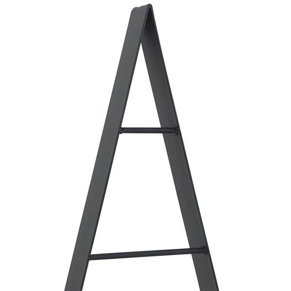 Grote foto vidaxl metalen kerstboom met standaard zwart 90 cm staal diversen overige diversen