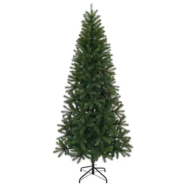 Grote foto vidaxl kunstkerstboom met standaard groen 180 cm pvc pe en staal diversen overige diversen