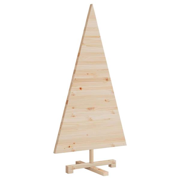 Grote foto vidaxl kerstbomen met standaard naturel 120 cm massief grenenhout diversen overige diversen