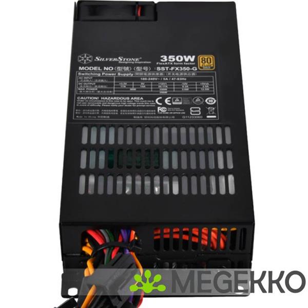 Grote foto silverstone fx350 g power supply unit 350 w flex atx zwart computers en software overige