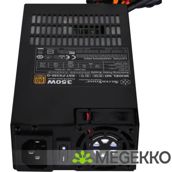 Grote foto silverstone fx350 g power supply unit 350 w flex atx zwart computers en software overige