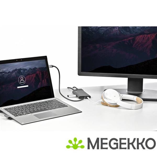 Grote foto startech.com dkt30chvausp notebook dock poortreplicator bedraad usb 3.0 3.1 gen 1 type c zwart computers en software overige computers en software