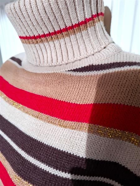 Grote foto rolkraagtrui in warme tinten medium kleding dames truien en vesten
