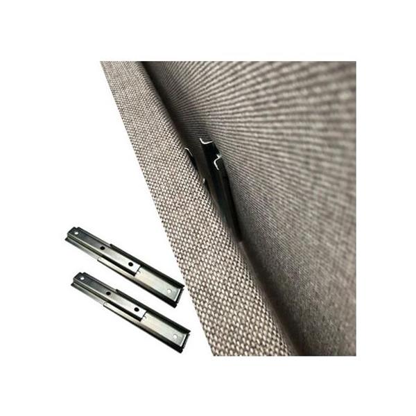 Grote foto basic hoofdbord 160x100 cr me beige huis en inrichting bedden