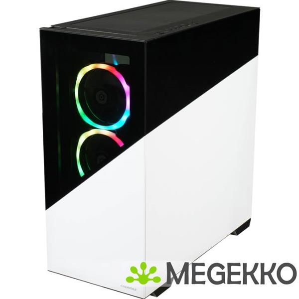 Grote foto enermax k8 midi tower wit computers en software behuizingen en kasten