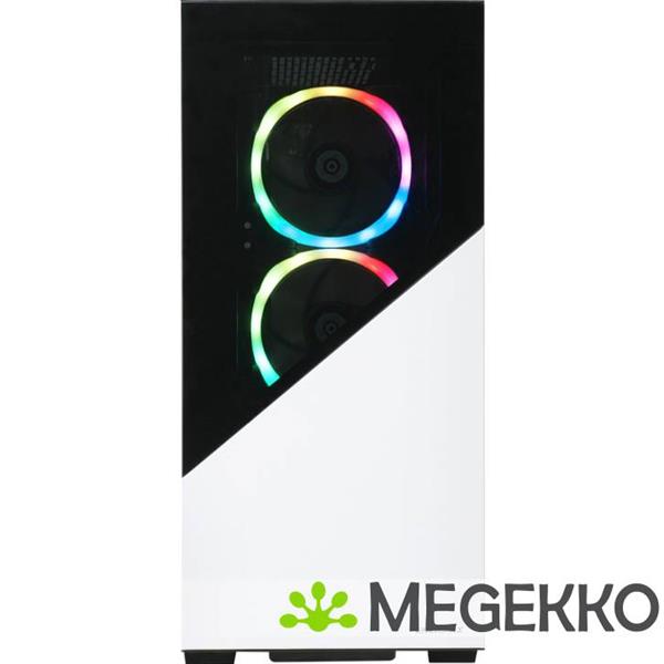 Grote foto enermax k8 midi tower wit computers en software behuizingen en kasten