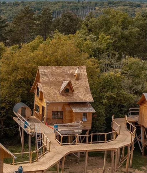 Grote foto boomhut met sauna 4 personen nieuw vakantie belgi