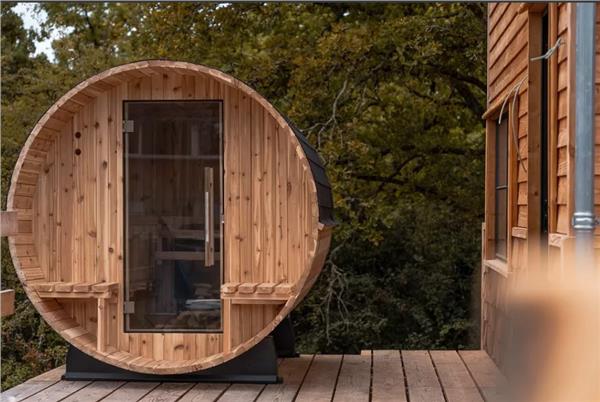 Grote foto boomhut met sauna 4 personen nieuw vakantie belgi