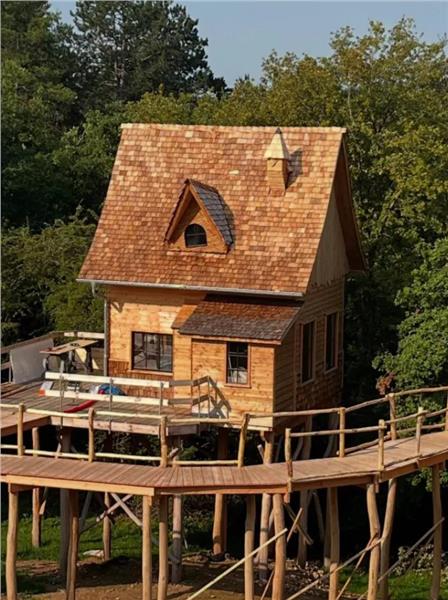Grote foto boomhut met sauna 4 personen nieuw vakantie belgi