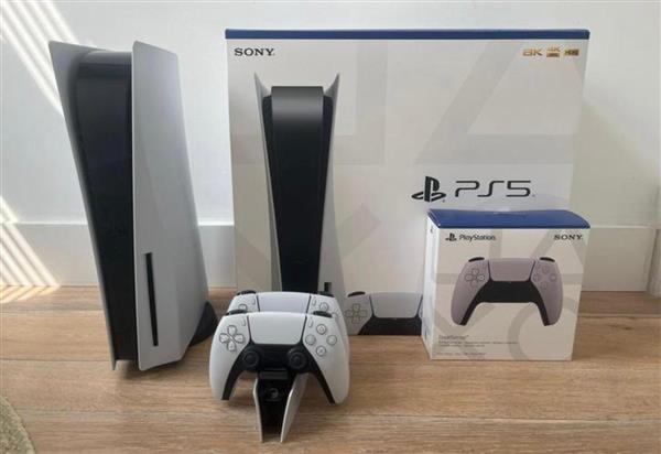 Grote foto playstation 5 spelcomputers games playstation