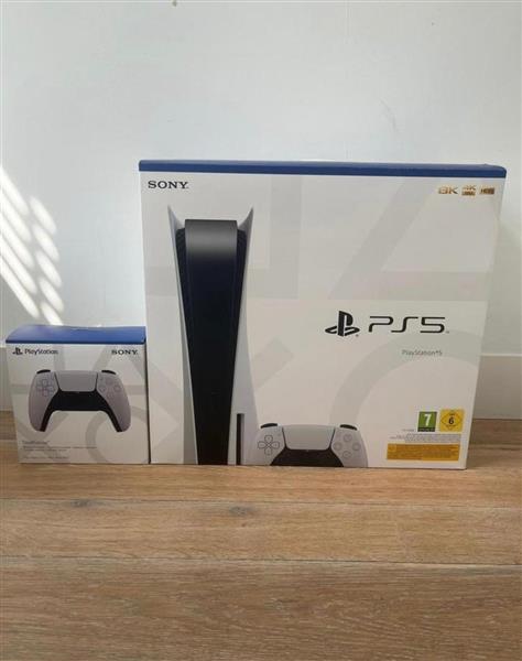 Grote foto playstation 5 spelcomputers games playstation