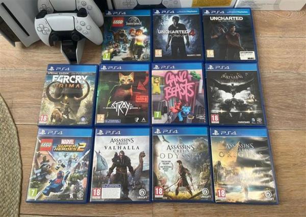 Grote foto playstation 5 spelcomputers games playstation