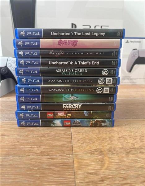 Grote foto playstation 5 spelcomputers games playstation
