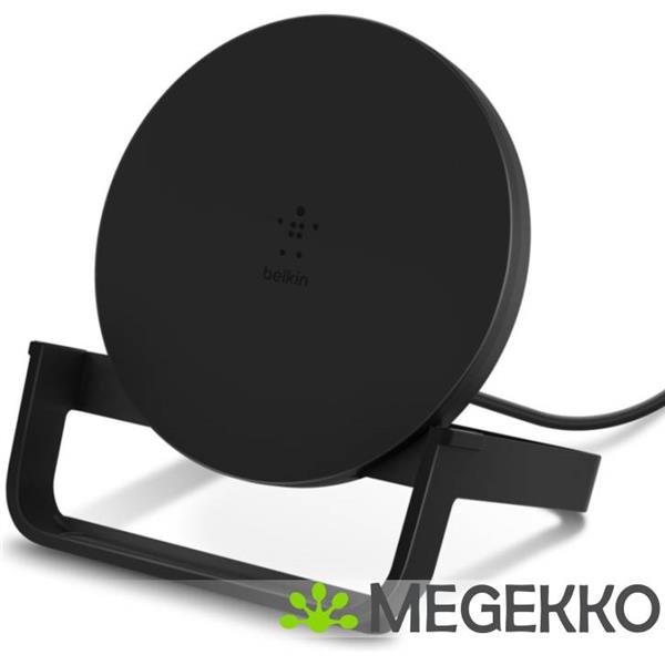 Grote foto belkin wib001vfbk wireless charging stand 10w micro usb audio tv en foto algemeen