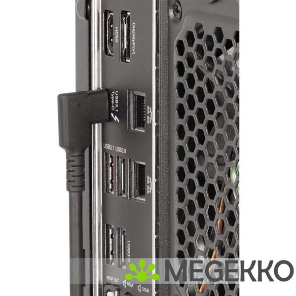 Grote foto startech.com usb 3.2 gen 2 10gbps 100w usb type c usb type c haaks 1m computers en software overige computers en software
