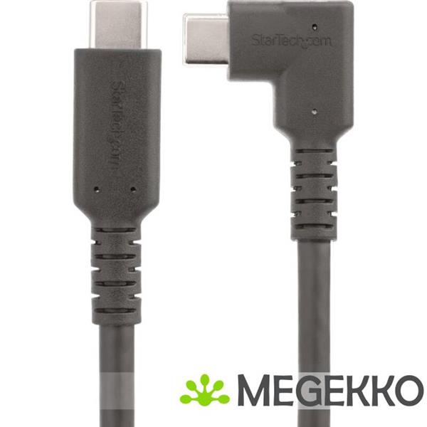 Grote foto startech.com usb 3.2 gen 2 10gbps 100w usb type c usb type c haaks 1m computers en software overige computers en software