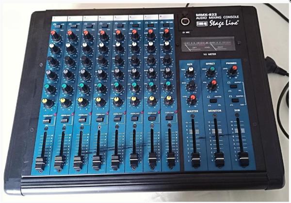 Grote foto stage line mmx 822 mengpaneel muziek en instrumenten mengpanelen