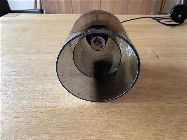 Grote foto moderne hanglamp zilver smoked glas huis en inrichting hanglampen