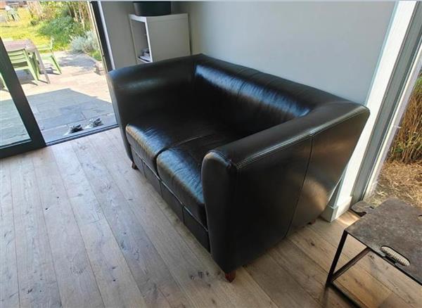 Grote foto 2 bruine lederen zetels.totaalprijs huis en inrichting fauteuils