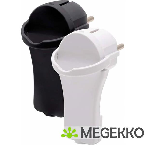 Grote foto stroom verlengkabel 2 m h05vv f 3g1.5 ip20 wit computers en software overige