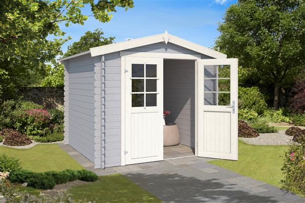 Grote foto blokhut ingo 230x175 onbehandeld vuren tuin en terras tuinhuisjes en blokhutten