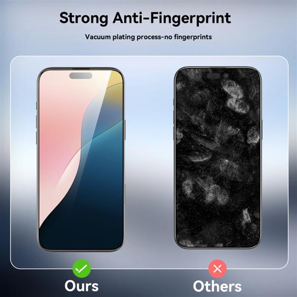 Grote foto 3 pack iphone 16 pro max screen protector tempered clear glass film telecommunicatie mobieltjes