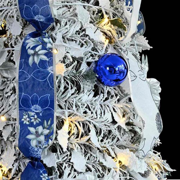 Grote foto vidaxl kunstkerstboom met 150 led met standaard wit 180 cm pvc diversen overige diversen