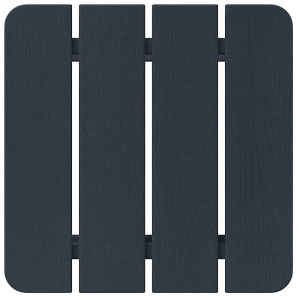 Grote foto vidaxl adirondack zij tafel marineblauw 38 x 38 x 46 cm hdpe tuin en terras tuinmeubelen