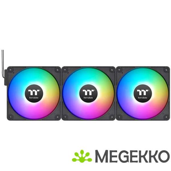 Grote foto thermaltake cl f182 pl14sw a koelsysteem voor computers computer behuizing ventilator 14 cm zwart 3 computers en software overige computers en software