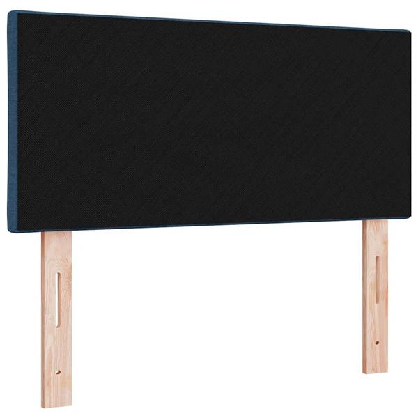 Grote foto vidaxl stoffen hoofdbord met hoofdeinde blauw 90 cm stof antiek en kunst stoelen en banken