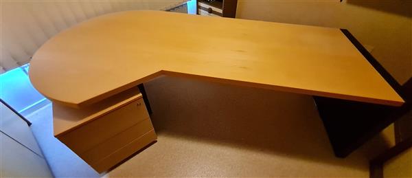 Grote foto esdoorn bureau huis en inrichting bureaus