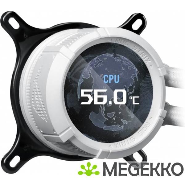 Grote foto asus rog strix lc iii 360 argb white edition computers en software overige computers en software