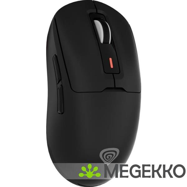 Grote foto genesis nmg 2191 zircon 660 gaming muis rechtshandig rf wireless bluetooth usb type a zwart computers en software overige computers en software