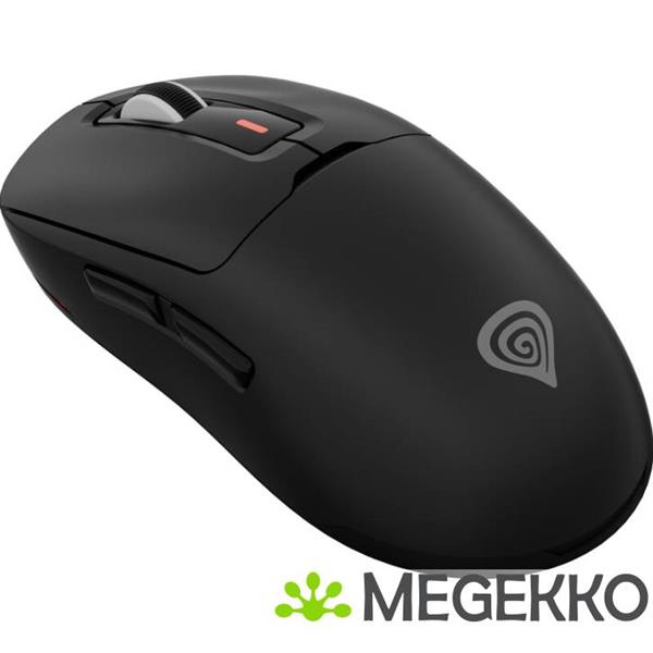 Grote foto genesis nmg 2191 zircon 660 gaming muis rechtshandig rf wireless bluetooth usb type a zwart computers en software overige computers en software