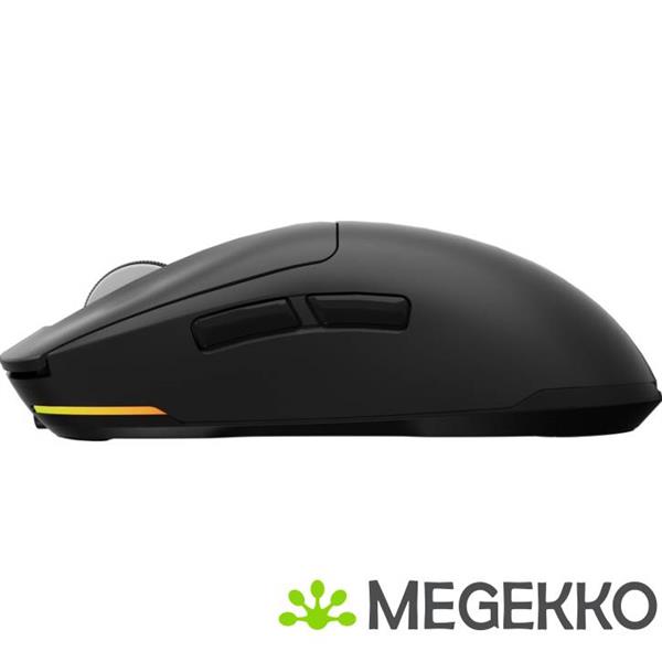 Grote foto genesis nmg 2191 zircon 660 gaming muis rechtshandig rf wireless bluetooth usb type a zwart computers en software overige computers en software