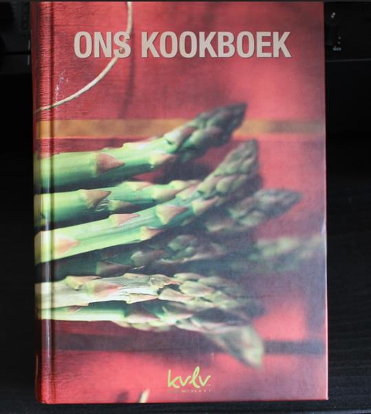 Grote foto ons kookboek boeken kookboeken
