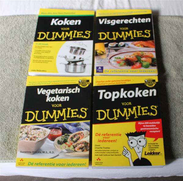 Grote foto een viertal kookboeken voor dummies in n koop boeken kookboeken