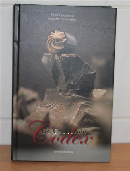 Grote foto de chocoladecodex boeken kookboeken