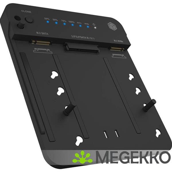 Grote foto icy box ib 2915mscl c31 usb 3.2 gen 2 3.1 gen 2 type c zwart computers en software behuizingen en kasten