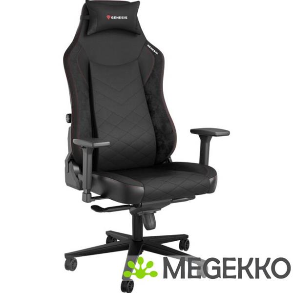 Grote foto genesis nfg 2050 nitro 890 g2 gamingstoel in zwart spelcomputers games overige merken