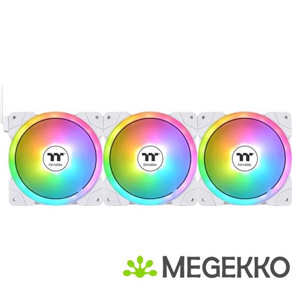 Grote foto thermaltake swafan ex12 argb computer behuizing luchtkoeler 12 cm wit 3 stuk s computers en software overige computers en software
