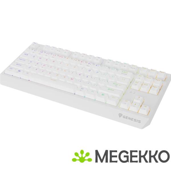 Grote foto genesis nkg 2165 thor 230 tkl toetsenbord draadloos wit computers en software toetsenborden