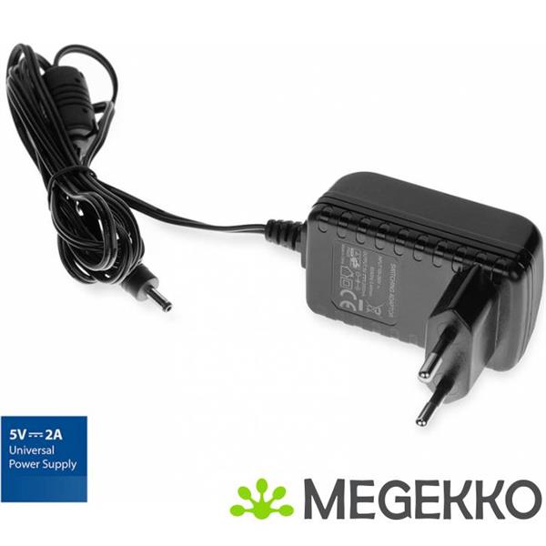 Grote foto act universele stroomadapter 5v 2a geschikt voor act usb boosters computers en software overige