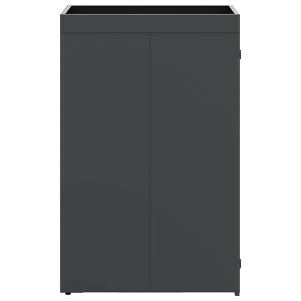 Grote foto vidaxl afvalcontaineropslag met plantenbakdak voor 240l container tuin en terras overige tuin en terras