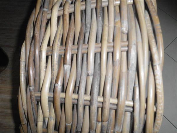 Grote foto rotan kerstboommand diversen kerst